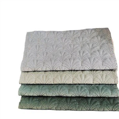 مخمل سلائی Quilted ہوم ٹیکسٹائل فیبرک